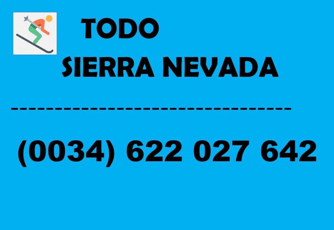 Todosierranevada Zona Baja - Edificio Alhambra - Junto A Los Telecabinas Sierra Nevada Kültér fotó